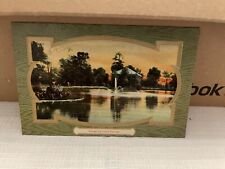 Vtg Postcard Scenery Embossed Sunset By Claus George 1910 picture