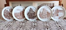 Vintage plate, lot of 5, Furstenberg, porcelain plate, art decor, Germany picture