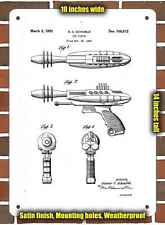 Metal Sign - 1953 Ray Gun Toy Pistol Patent- 10x14 inches picture