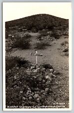 RPPC of Stinging Lizard’s Gravesite - A Piece of Wild West History picture