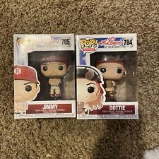 Jimmy And Dottie, League of Their Own #784 And #785 Funko Pop Figurine picture