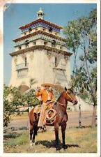 Antonio Escobedo Sr Dress Charro Costume Horse Agua Caliente Campanile Postcard picture