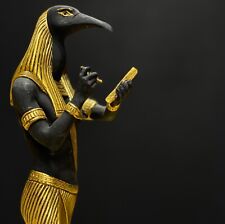 Ancient Egyptian Black and Gold God Thoth, Thoth God of Moon, Egyptian Thoth. picture