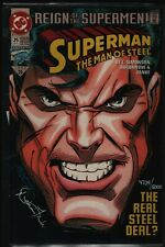 Dennis Janke DC Comics Man of Steel 25 1993 SIGNED 4734/5000 093021WEEM picture