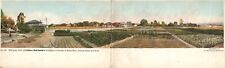 Panorama Luther Burbank Experiment Grounds Santa Rosa CA 2-Panel 1919 Postcard picture