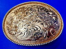 Montana Silversmiths 22K Gold Plated Western Flower Swirl 4
