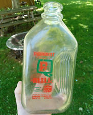 Half Gallon Glass Milk Bottle PIEDMONT FARMS Bristol, VA Vintage Advertising picture