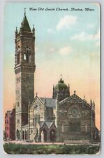 Old South Church Boston MA Massachusetts 1910 Antique Postcard picture