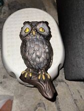 Vintage  ceramic owl wall hangers picture