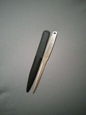 Vintage 1988 Barlow Letter Opener With Case Chrome Nice Condition Japan Made Htf picture