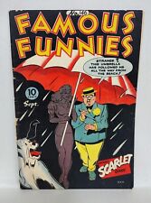 FAMOUS FUNNIES #146 (1946) BUCK ROGERS INVISIBLE SCARLET O'NEIL Golden Age Comic picture