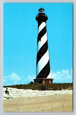Cape Hatteras North Carolina Lighthouse Vintage Unposted Postcard picture
