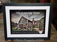 Framed THE CONJURING HOUSE Relic Soil Sample w/COA Haunted Item Ed Elaine Warren picture