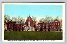 Hartwell OH-Ohio, Provincial House, Novitiate Of Sisters, Vintage Postcard picture