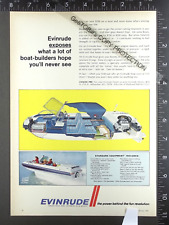 1968 ADVERTISEMENT for Evinrude Gull Wing ? Sportsman 16 ? boat picture