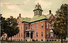 C.1910s Port Allegany PA High School Building Pennsylvania Postcard 129 picture
