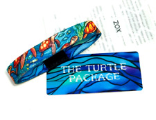 ZOX **THE TURTLE PACKAGE** Silver Large Wristband w/Card TURTLES picture