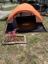Harley Davidson Tent 7’ X 7’ Camping Motorcycles Orange Black picture