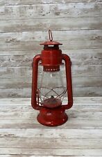 Vintage Dietz Junior No. 20 Red Kerosene Lantern Lamp With Glass Globe READ picture