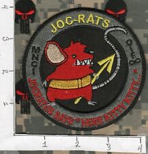 #102 JOC RATS MNCI HERE KITTY KITTY  PATCH theater made in Kuwait for unit. picture