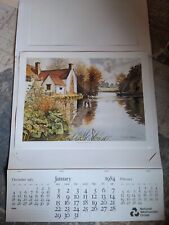 1984 Vintage Calendar National Westminster Bank 6 Prints Of Wilfred Ball  picture