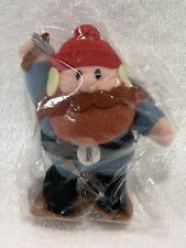 Rudolph the Red Nosed Reindeer Plush Keyring Yukon Character VTG & RARE 1999 picture