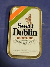 Vintage Sweet Dublin Mixture Empty Tobacco Tin ~ Irish Whiskey Flavour picture