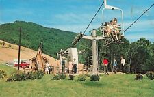 Boone, North Carolina Postcard Seven Devils Chair Lift About 1965+           S4 picture