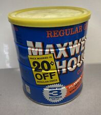 Vintage Maxwell House 3 pound Coffee Tin Can - Empty - Folgers Lid  3 Lb picture
