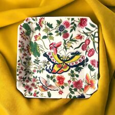 Thousand Butterflies Trinket Dish Signed Eda Mann: So Darling And Colorful picture