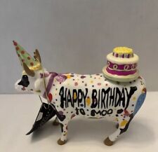Cow Parade statue “Happy Birthday to Moo”length 6'5