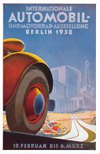 AD Postcard 1938 Internationale Automobil Undmotorrad-Ausstellung Berlin~127317 picture
