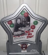 M&M's You're My Star Plastic Picture Frame Collectable MM Red BRAND NEW IN WRAP picture