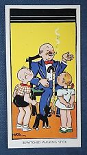Magic  Bewitched Walking Stick Trick   Vintage Card   BD28 picture