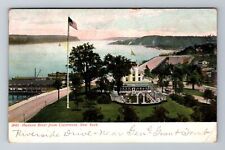 Claremont NY-New York, Hudson River, Antique, Vintage c1901 Souvenir Postcard picture