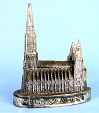 ULM MINSTER CATHEDRAL VINTAGE METAL SOUVENIR BUILDING CHURCH GERMANY picture