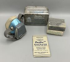 Vtg MSA Dustfoe Respirator #66 Mine Safety Appliances Co Unused Extra Filters picture