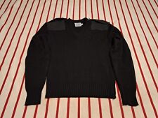 U.S. Navy Men's V-Neck Pullover Sweater Type I Blue 3346 Size Small Used picture