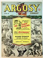 Argosy Part 4: Argosy Weekly Apr 19 1941 Vol. 307 #2 VG Low Grade picture