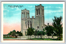 c1920s Dilworth Methodist Church Charlotte NC Antique Postcard picture