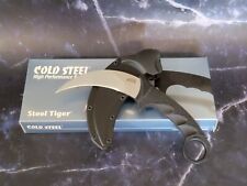 Cold Steel 49KS Steel Tiger Karambit Fixed 4.75