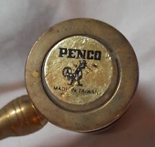 Penco Vintage Solid Brass Mini Gavel Auctioneer Judge Hammer Paperweight 6