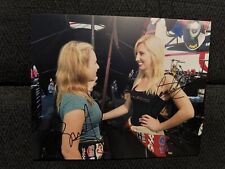 Courtney & Brittany Force Signed 8 X 10 Photo  Nhra Funny Car Autographed picture