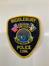 Middlebuty Police State Connecticut CT Colorful picture