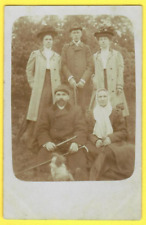 LATVIA RUSSIA FAMILY AND DOG VINTAGE PHOTO PC. 2850 picture