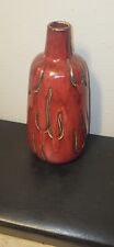 Rare Oxblood Or Pigeon Style Vintage Vase picture
