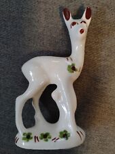 Vtg Ceramic Woodland Deer 4.5