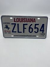 2017 NEW ORLEANS BICENTENNIAL LOUISIANA LICENSE PLATE WAR OF 1812 ANDREW JACKSON picture