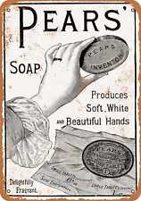 Metal Sign - 1912 Pears Soap - Vintage Look Reproduction picture