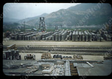 sl65  Original slide 1950's Red Kodachrome Korea 8th Army Military Base 292a picture